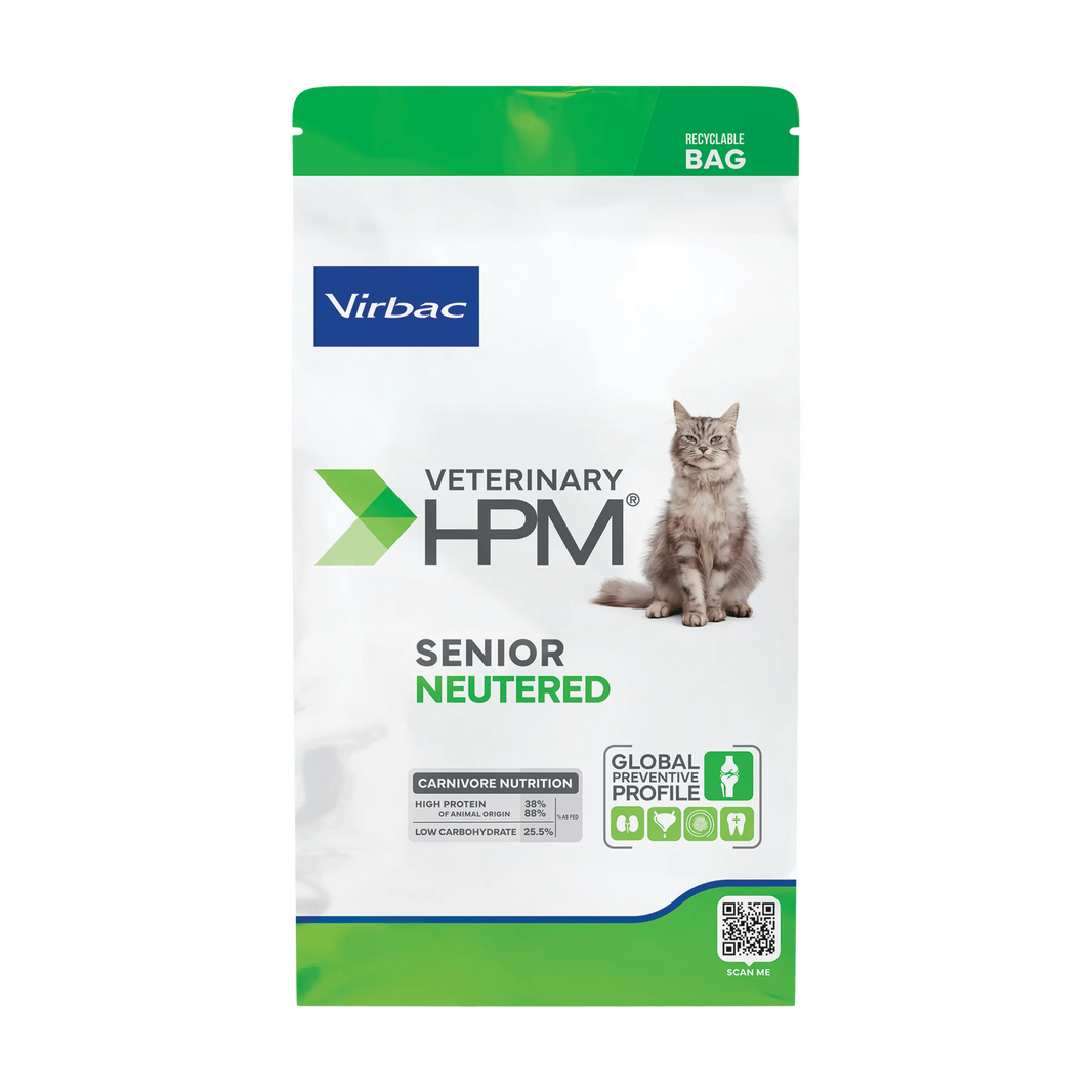 Virbac HPM Senior Neutered Dry Cat Food Virbac