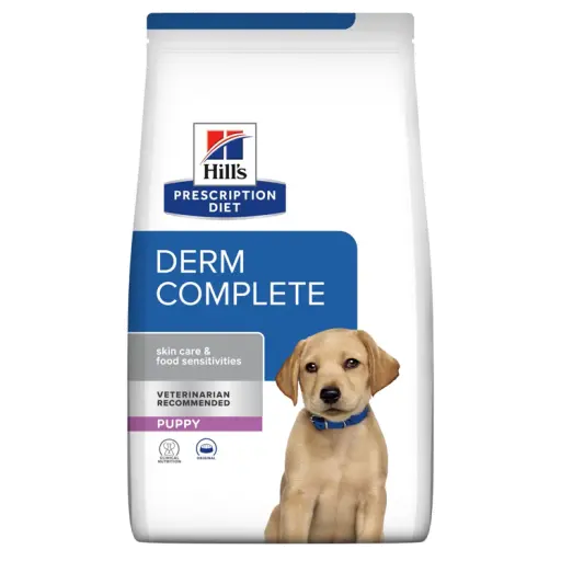 Hill's Prescription Diet Derm Complete Dog Food Egg and Rice Hills