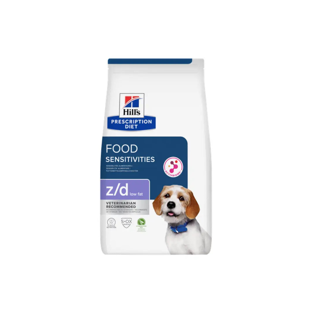 Hill’s Prescription Diet z/d Low Fat Dog Food Hydrolysed Soy Hills