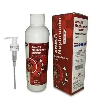Amino Nephromin Pet Syrup 200ml Aminorich Nutrients
