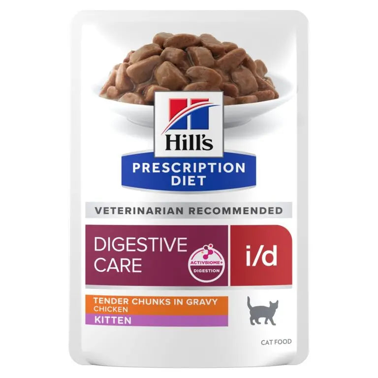 Hill’s Prescription Diet i/d Kitten wet Food with Chicken 85g Hills