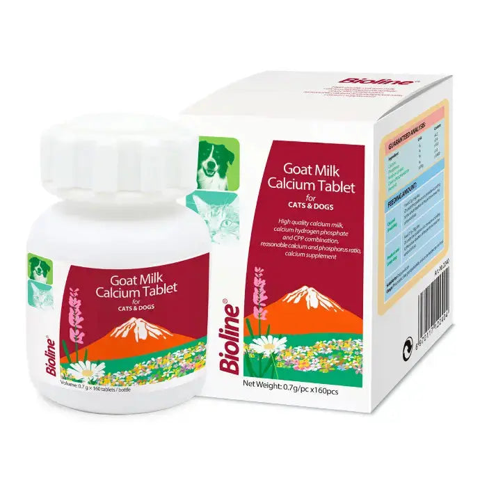 Bioline goat's Milk Calcium Tablet 160 Pcs Bioline