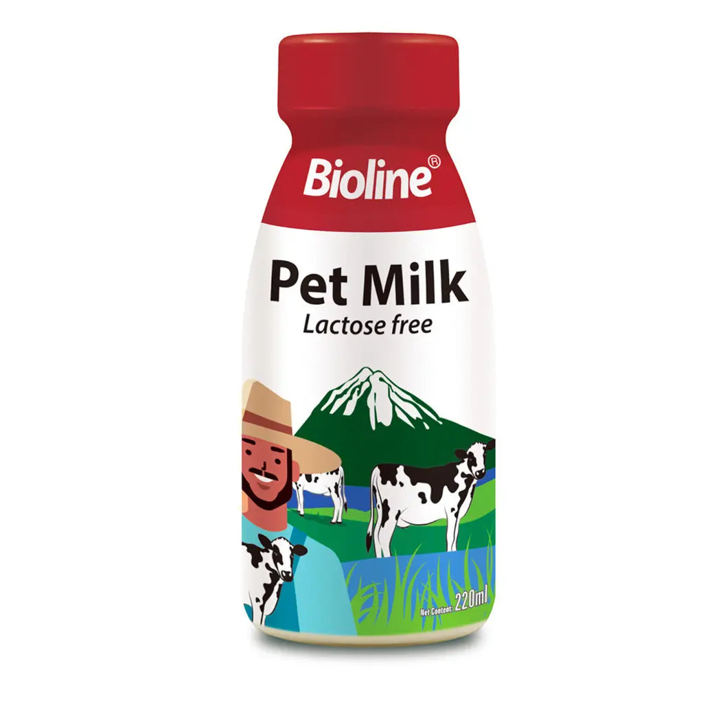 Bioline Pet Milk for Cats and Dogs 220ml - Lactose Free Bioline