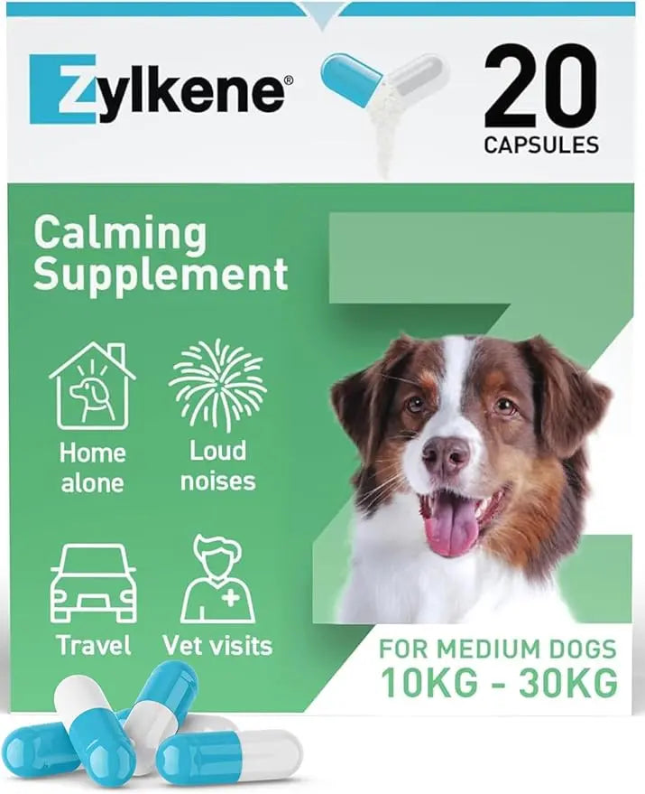 Vetoquinol Zylkene Supplement for Medium Dogs 225mg Intervetclinic