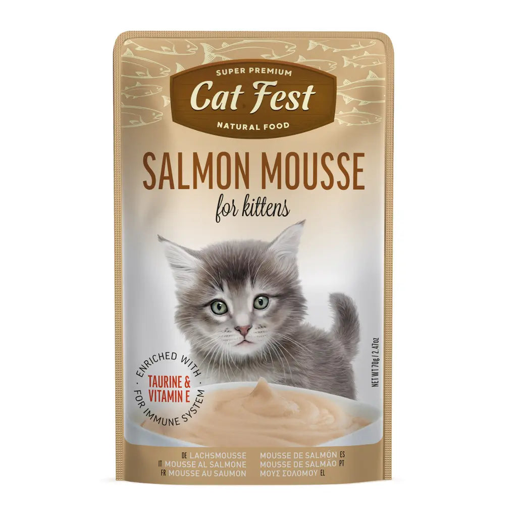Cat Fest Mousse For Kittens 70g Cat Fest