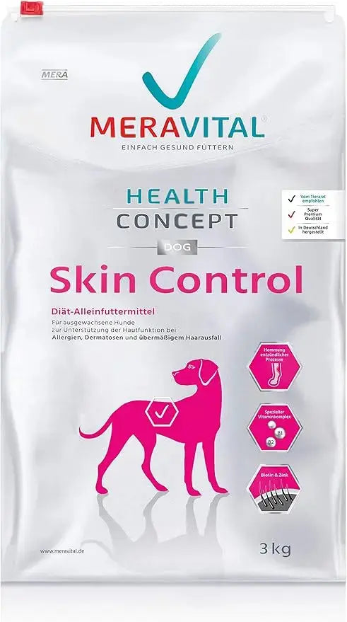 Meravital Dry Food for Dog (Skin Control) 3kg mera