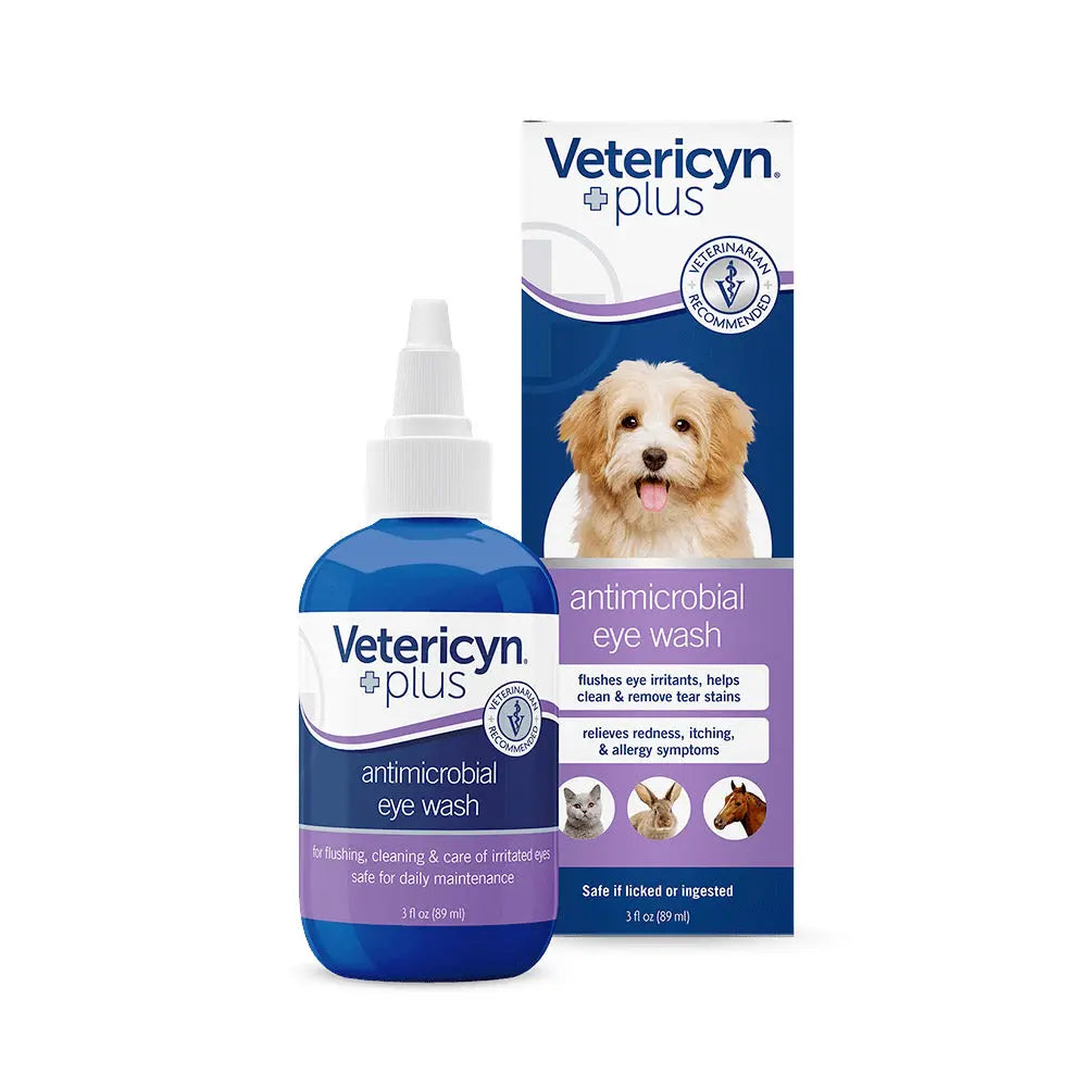Vetericyn Plus Antimicrobial Eye Wash 3oz Vetericyn