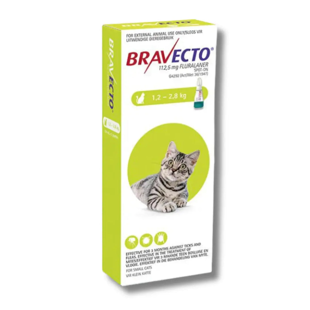 Bravecto Cat Spot On Intervetclinic