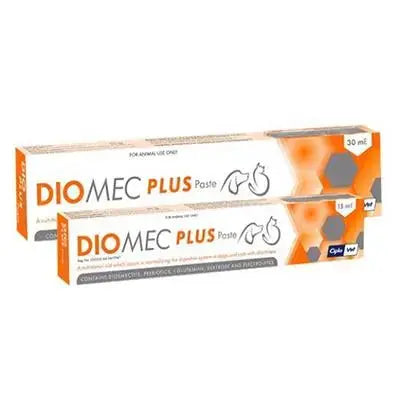 Diomec Plus Paste for Cats & Dogs - Diarreah Relief & Gut Health Diomec