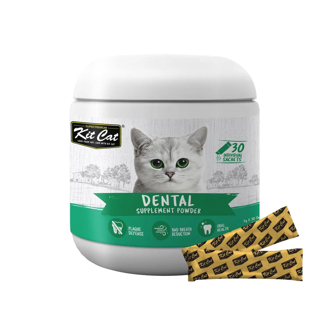 Kit Cat Dental Supplement Powder 150g (5g x 30 Sachets) Kit Cat
