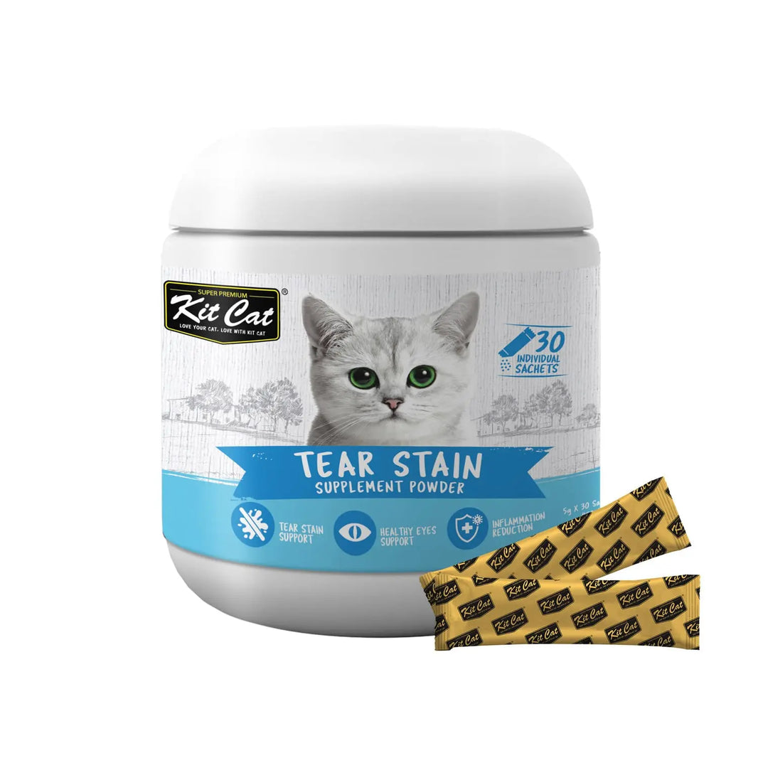 Kit Cat Tear Stain Supplement Powder 150g (5g x 30 Sachets) Kit Cat