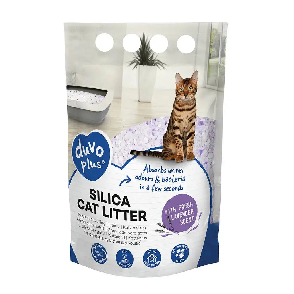 Duvo+ Premium Silica Cat Litter 5L Duvo+
