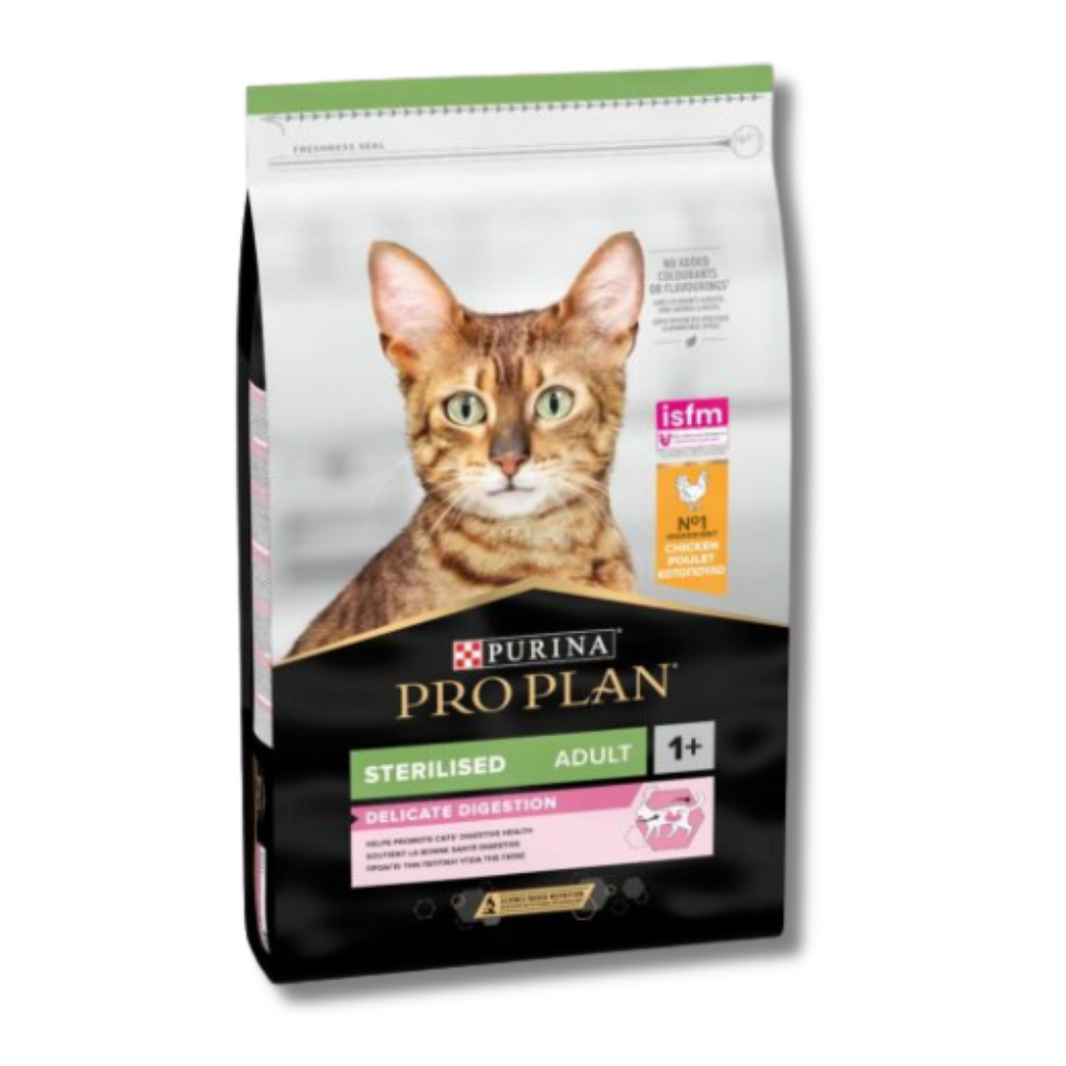 Pro Plan Sterilised Adult Delicate Digestion Dry Cat Food with Chicken