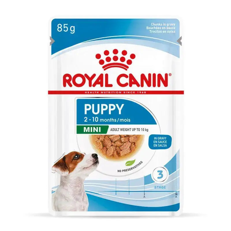 Royal Canin Size Health Nutrition Mini Puppy Wet Food Pouch 10x85g Royal Canin