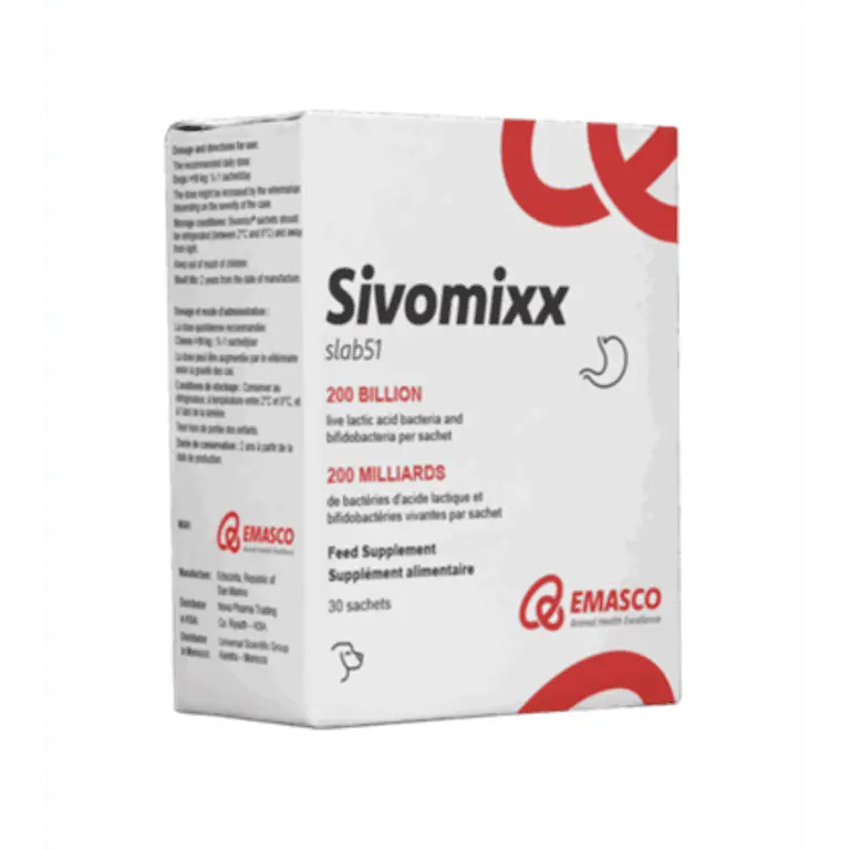 SivoMixx 200 Billion CFU – 8-Strain Probiotic for Gut Health EMASCO