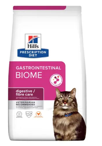 Hills Prescription Diet Gastrointestinal Biome Cat Food with Chicken Hills