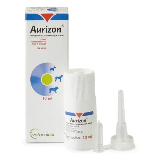 Vetoquinol Aurizon Ear Drops 10ml Vetoquinol