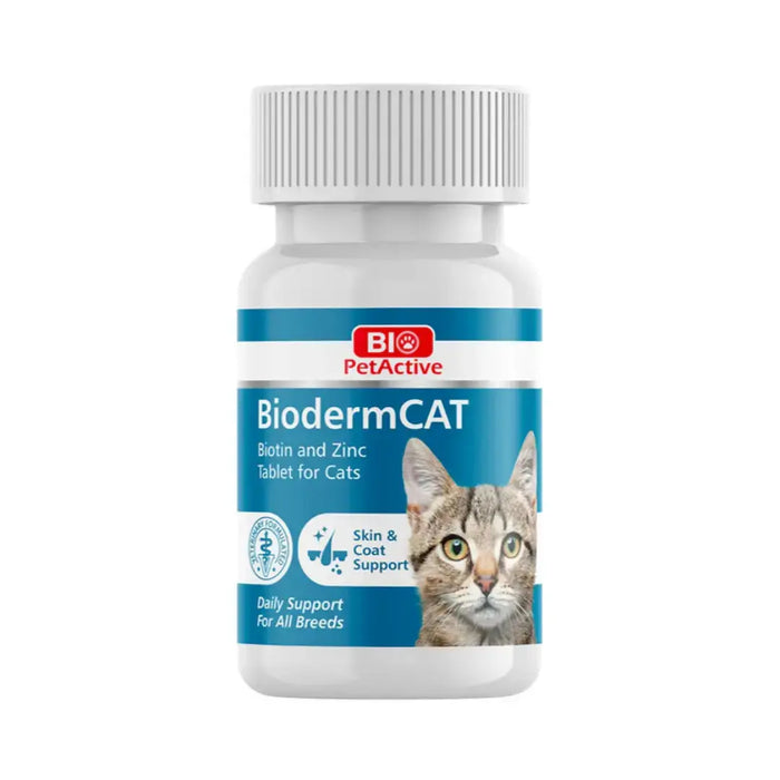 Bio Petactive Biodermcat Biotin and Zinc Tablet Bio PetActive