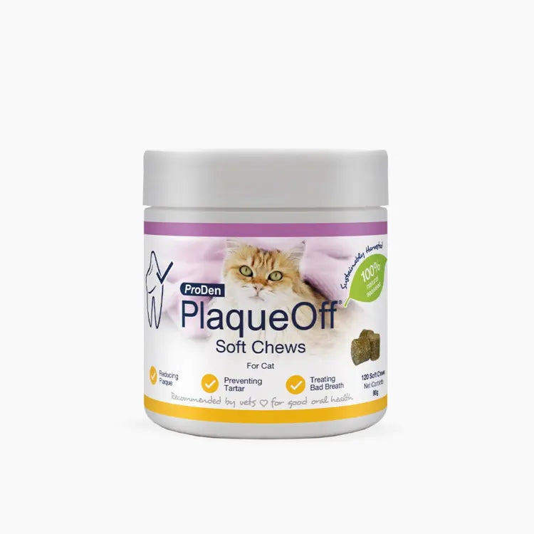 Plaqueoff Soft Chews For Cat 90g 120chews Sweden Care