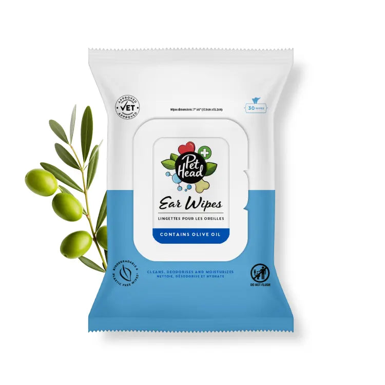 Pet Head Health Ear Wipes 30 Pet Head