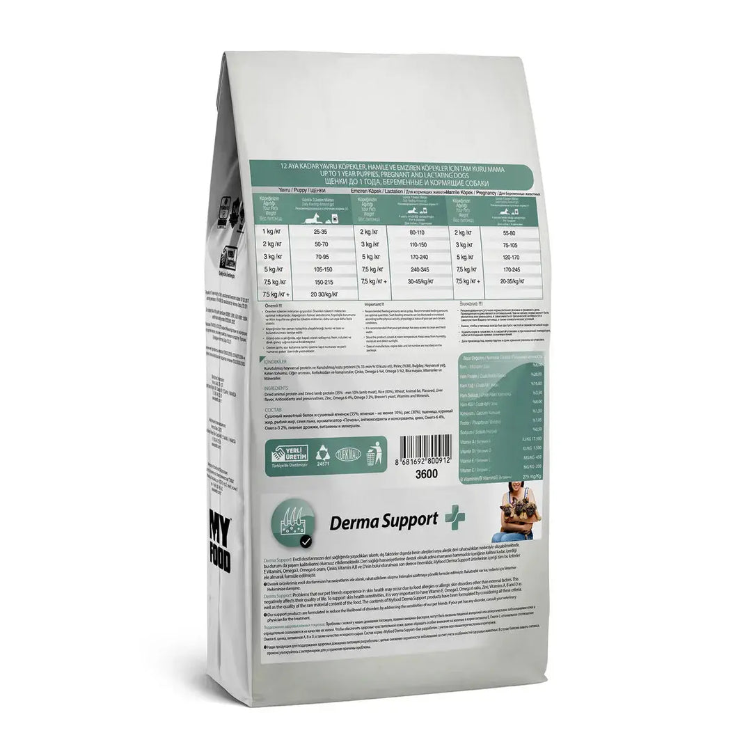 My Food Mini Breed Puppy Dry Dog Food With Lamb & Rice 2.5Kg My Food