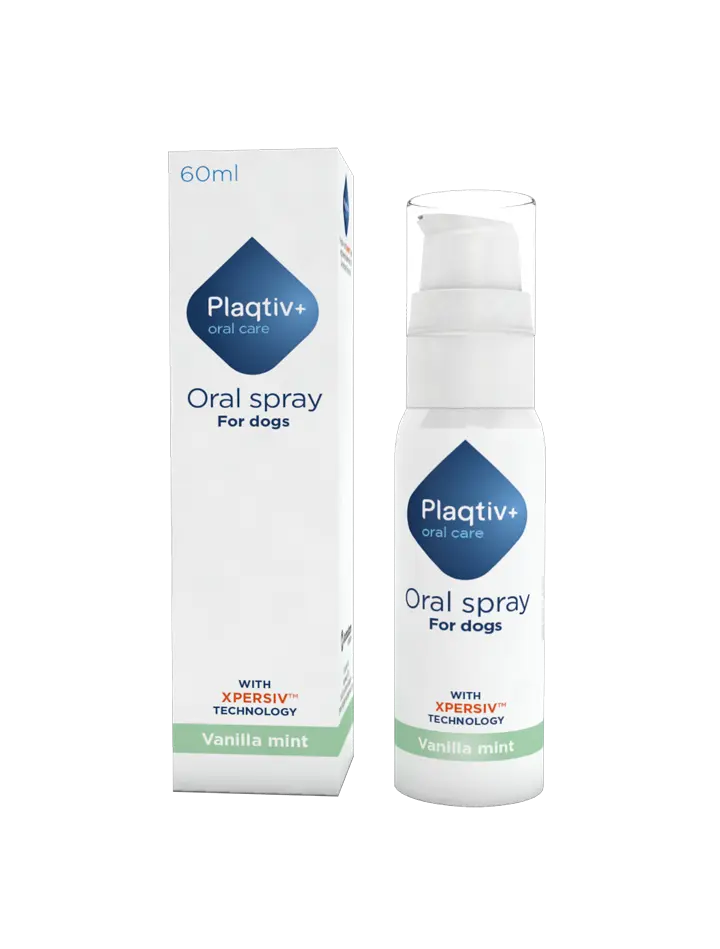 Plaqtiv+® Oral Spray for Dogs 60ml Ecuphar