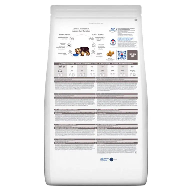 Hill's Prescription Diet l/d Liver Care Dog Food Hills