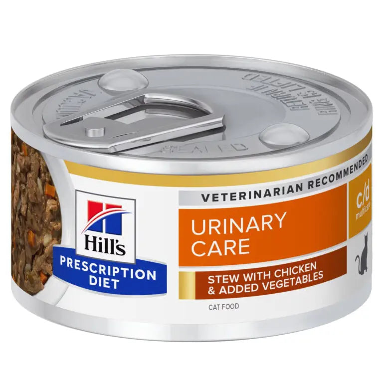Hill’s Prescription Diet c/d Multicare Feline Chicken & Vegetable Stew 82G Hills
