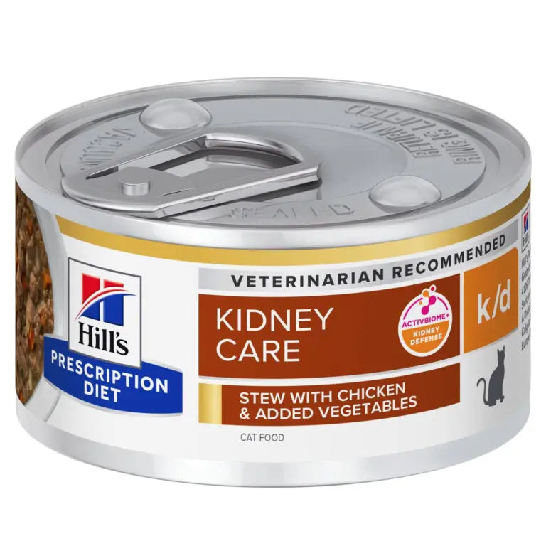 Hill’s Prescription Diet k/d Feline with Stew with Chicken & added Vegetables 82g Hills