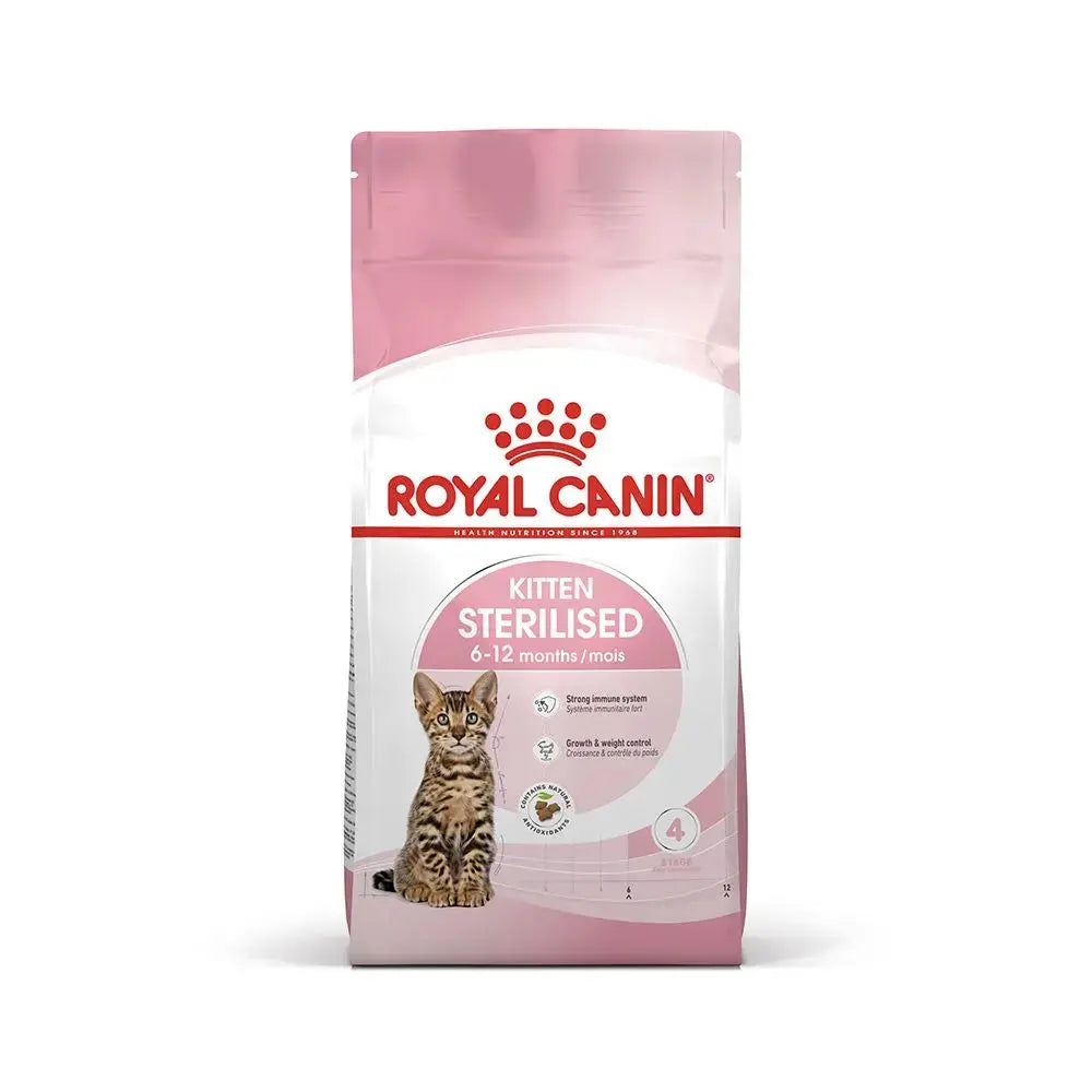 Royal Canin Feline Health Nutrition Kitten Sterilised Cat Food 2kg Royal Canin