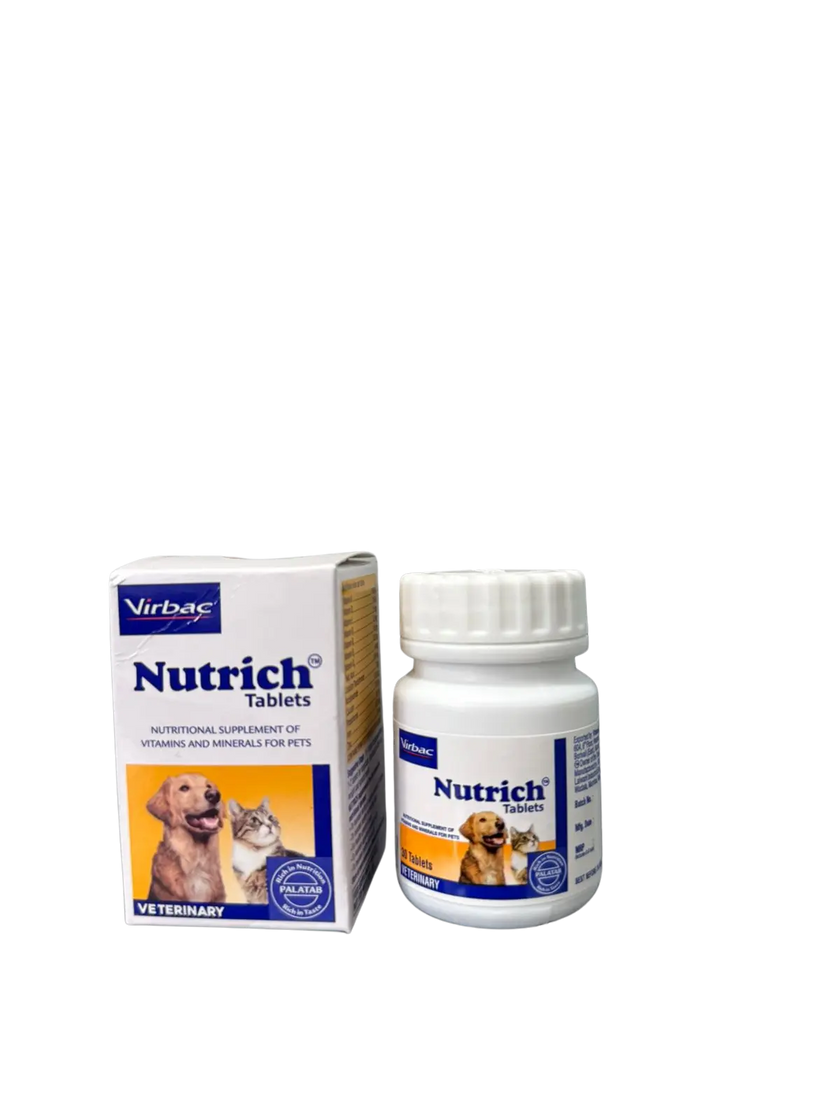 Nutrich Tablets for Pets 30 Tablets Virbac
