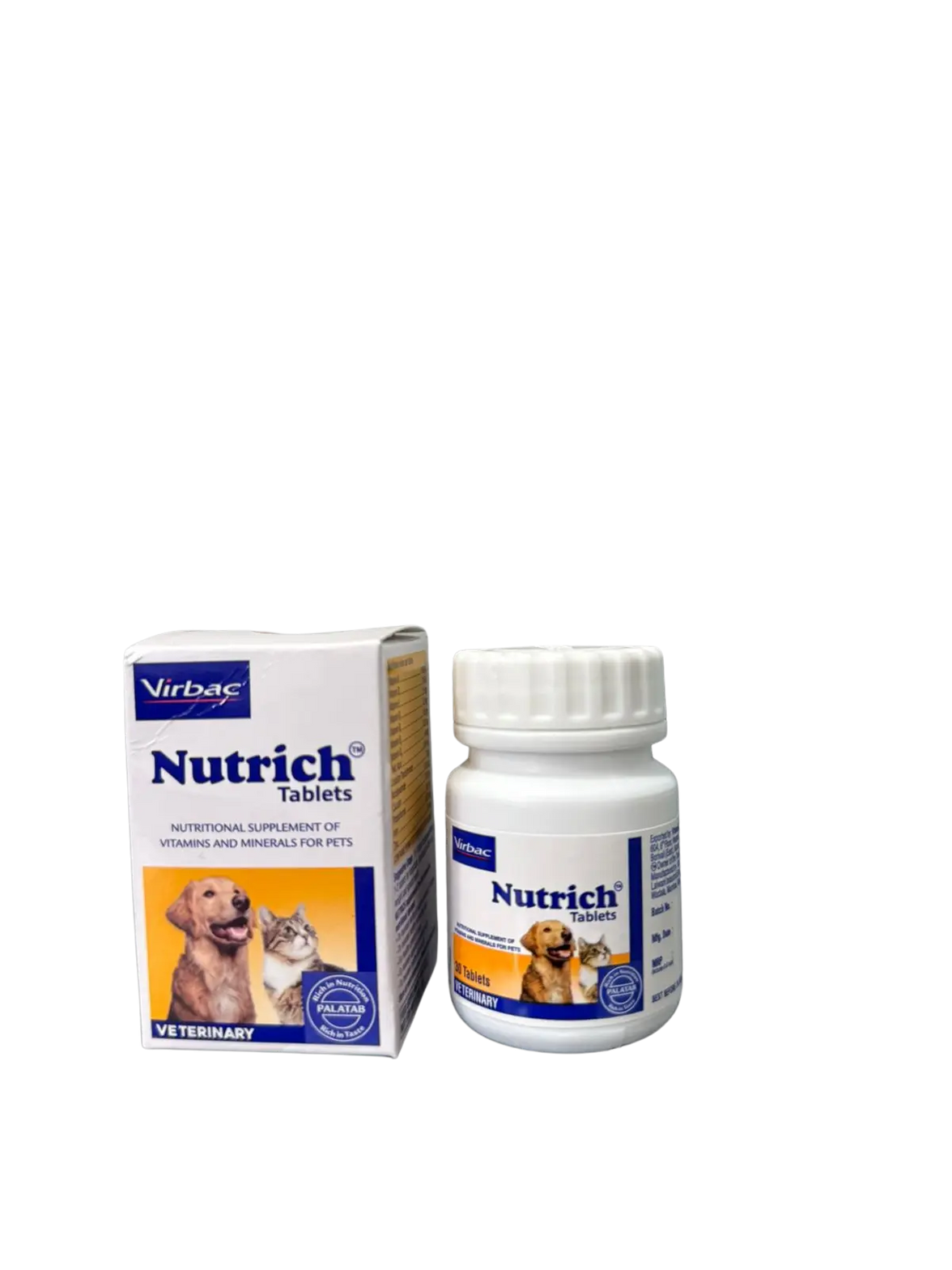 Nutrich Tablets for Pets 30 Tablets Virbac