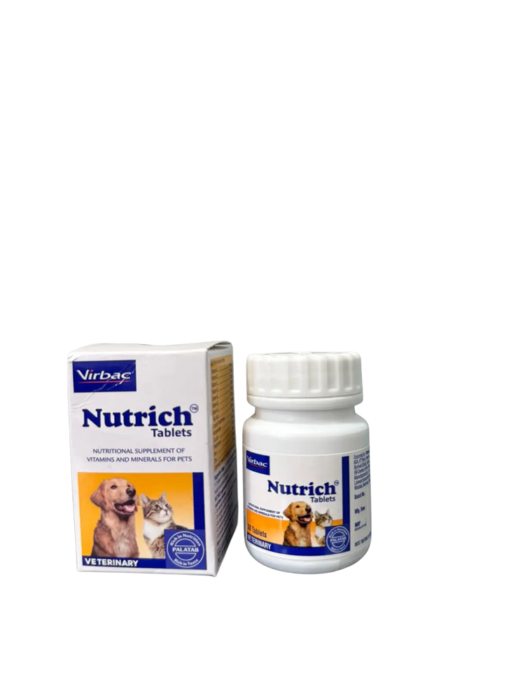 Nutrich Tablets for Pets 30 Tablets Virbac