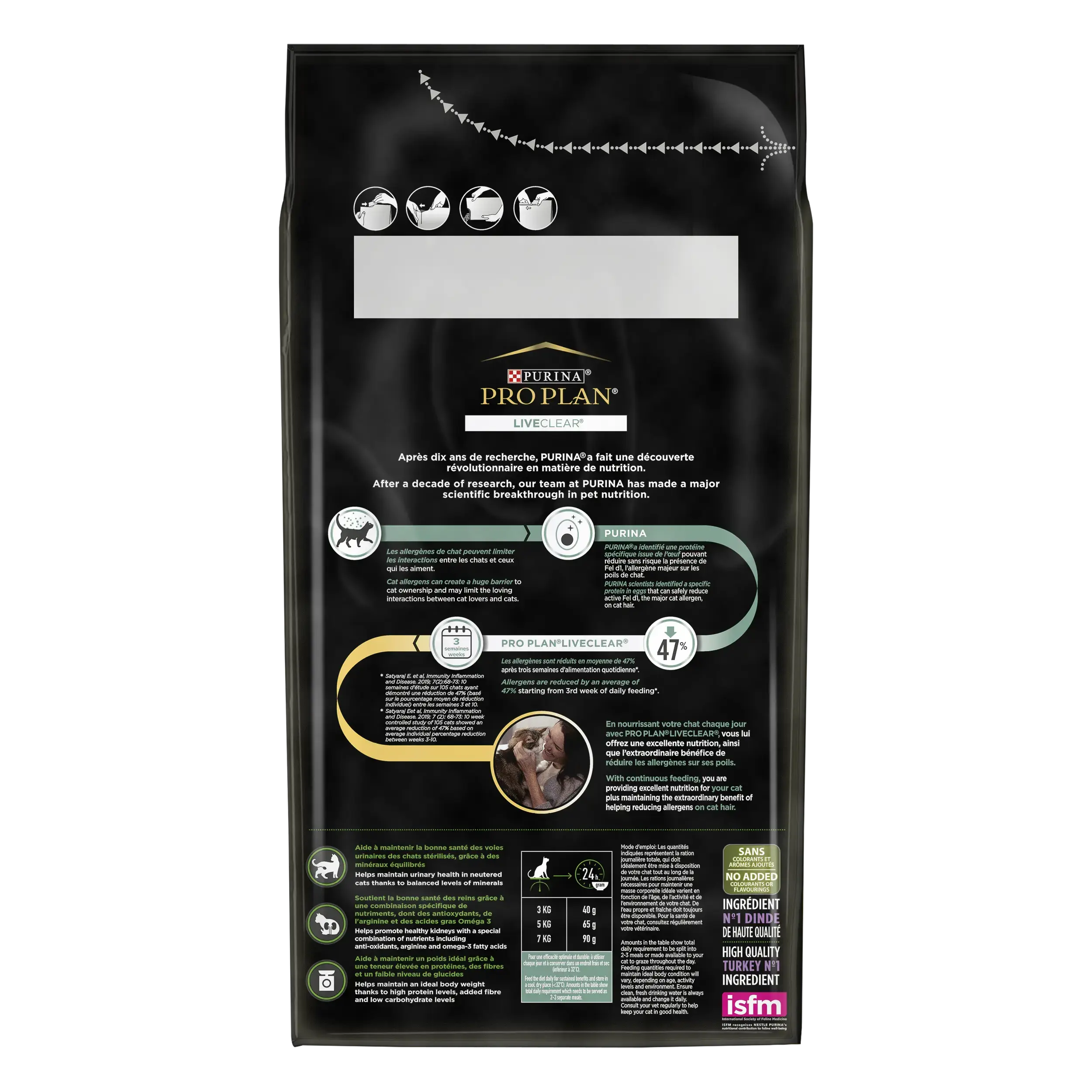 Purina Pro Plan Liveclear Sterilied Adult Rich in Turkey Dry Cat Food 1.4kg Purina Pro Plan