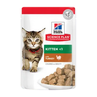 Hill’s Science Plan Tender Chunks In Gravy Kitten Pouches 85G Hills