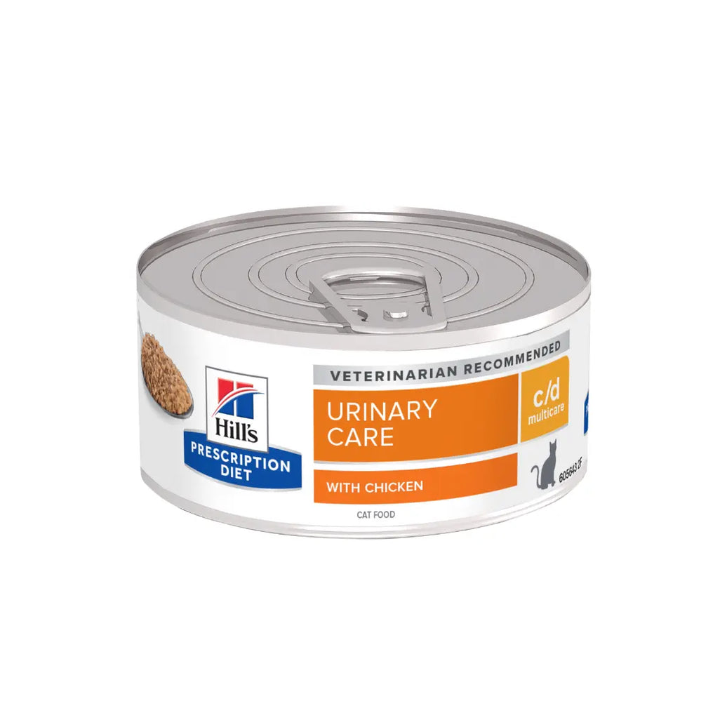 Hill's Prescription Diet c/d Multicare Urinary Wet Cat Food with Chicken 156g Hills