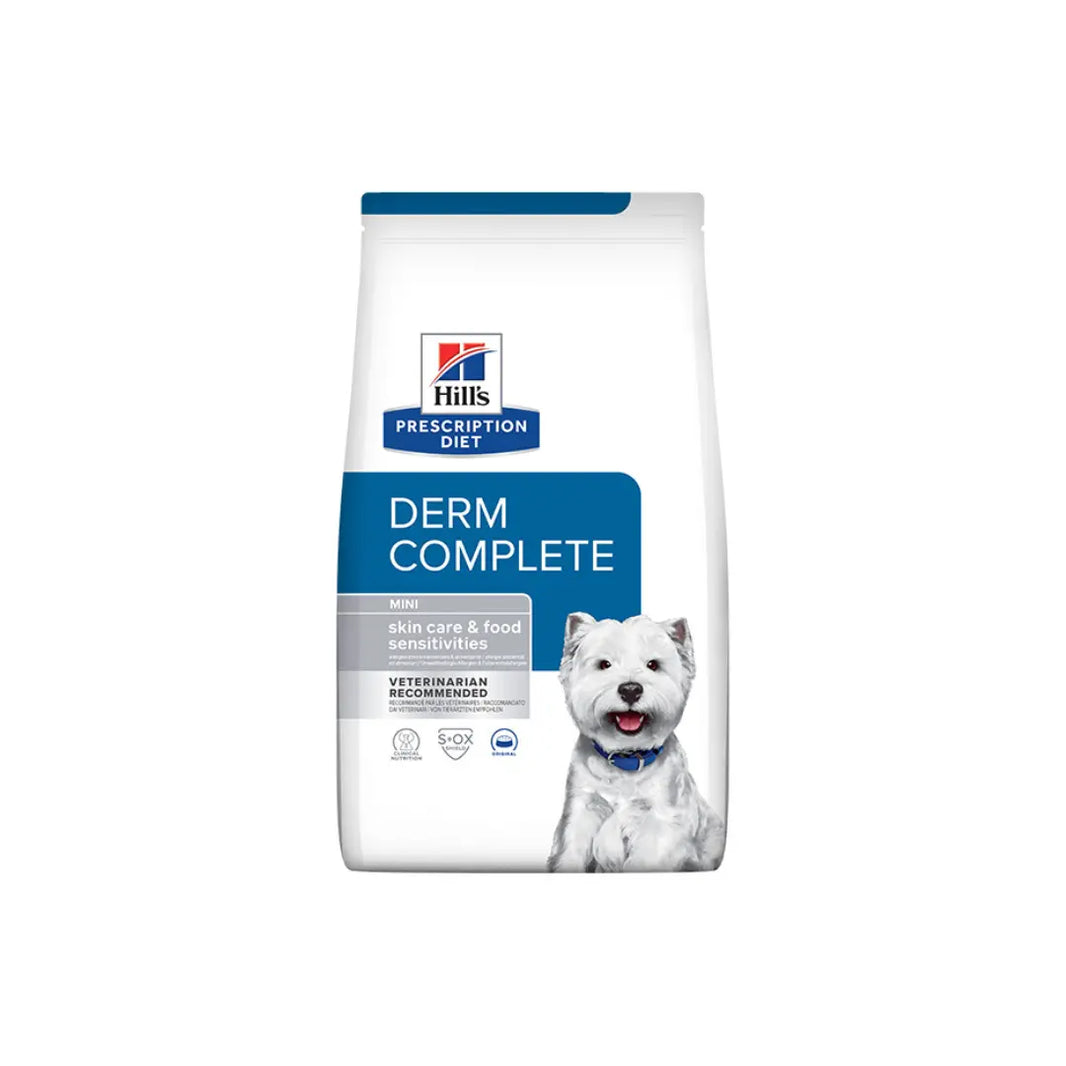 Hill's Prescription Diet Derm Complete Dog Food Egg and Rice Hills