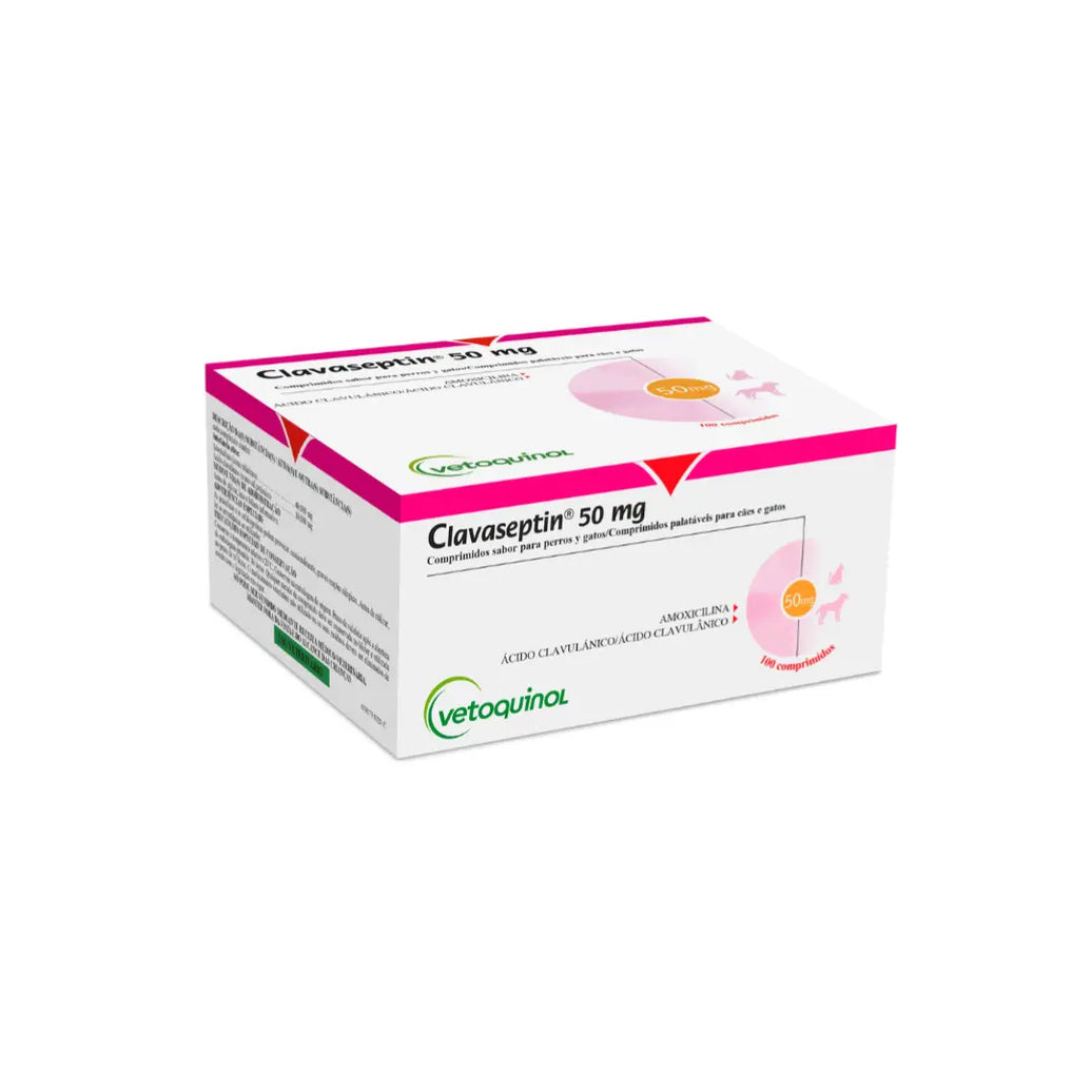 Clavaseptin 50mg per Tablet Vetoquinol
