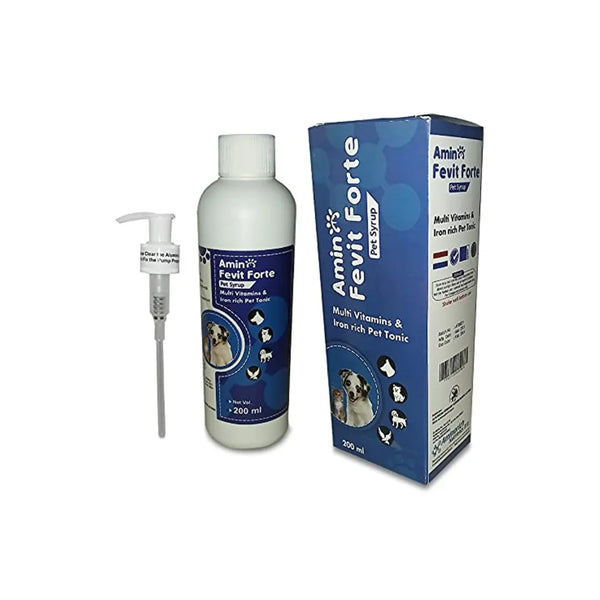 Amino Fevit Forte Pet Syrup 200ml Aminorich Nutrients
