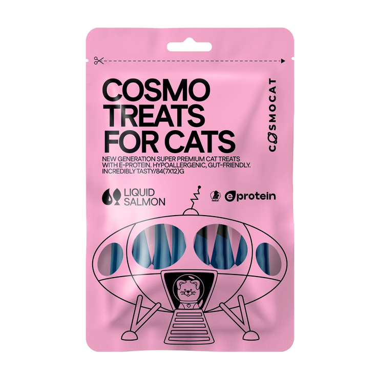 Cosmo Treats for Cat Salmon Cream
