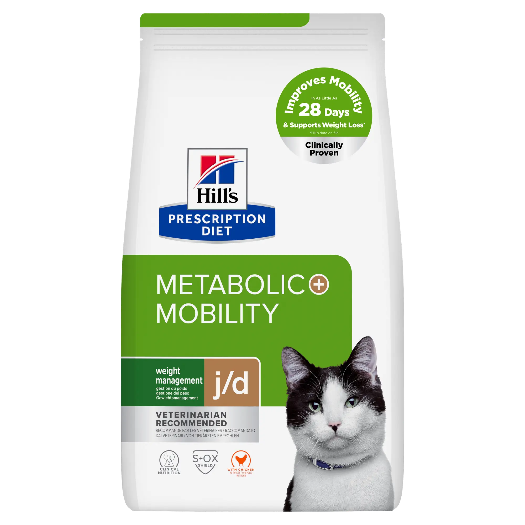 Hill’s Metabolic + Mobility Feline with Chicken (1.5kg) Hills