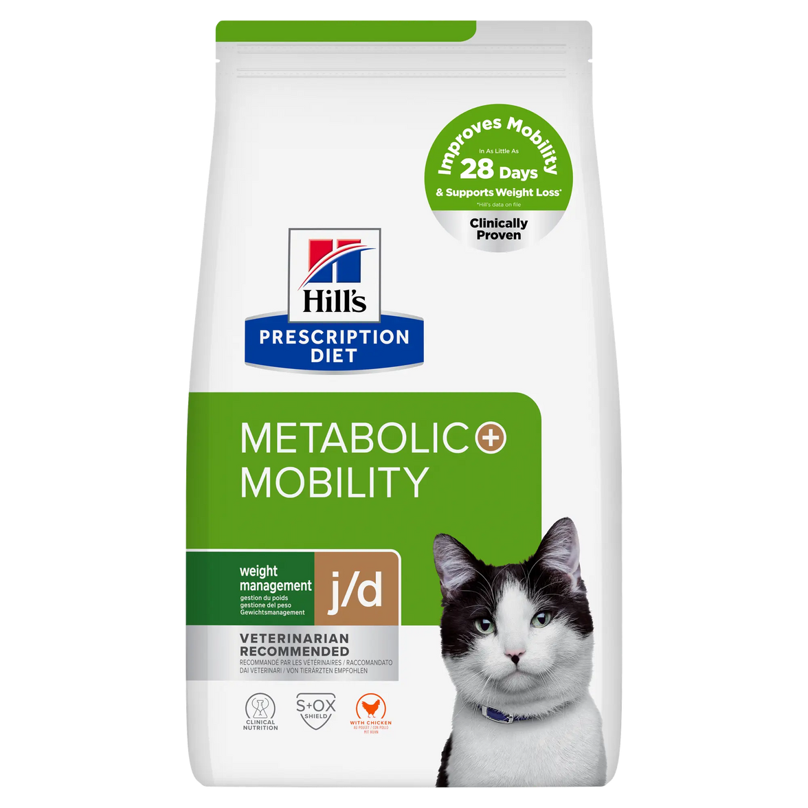 Hill’s Metabolic + Mobility Feline with Chicken (1.5kg) Hills