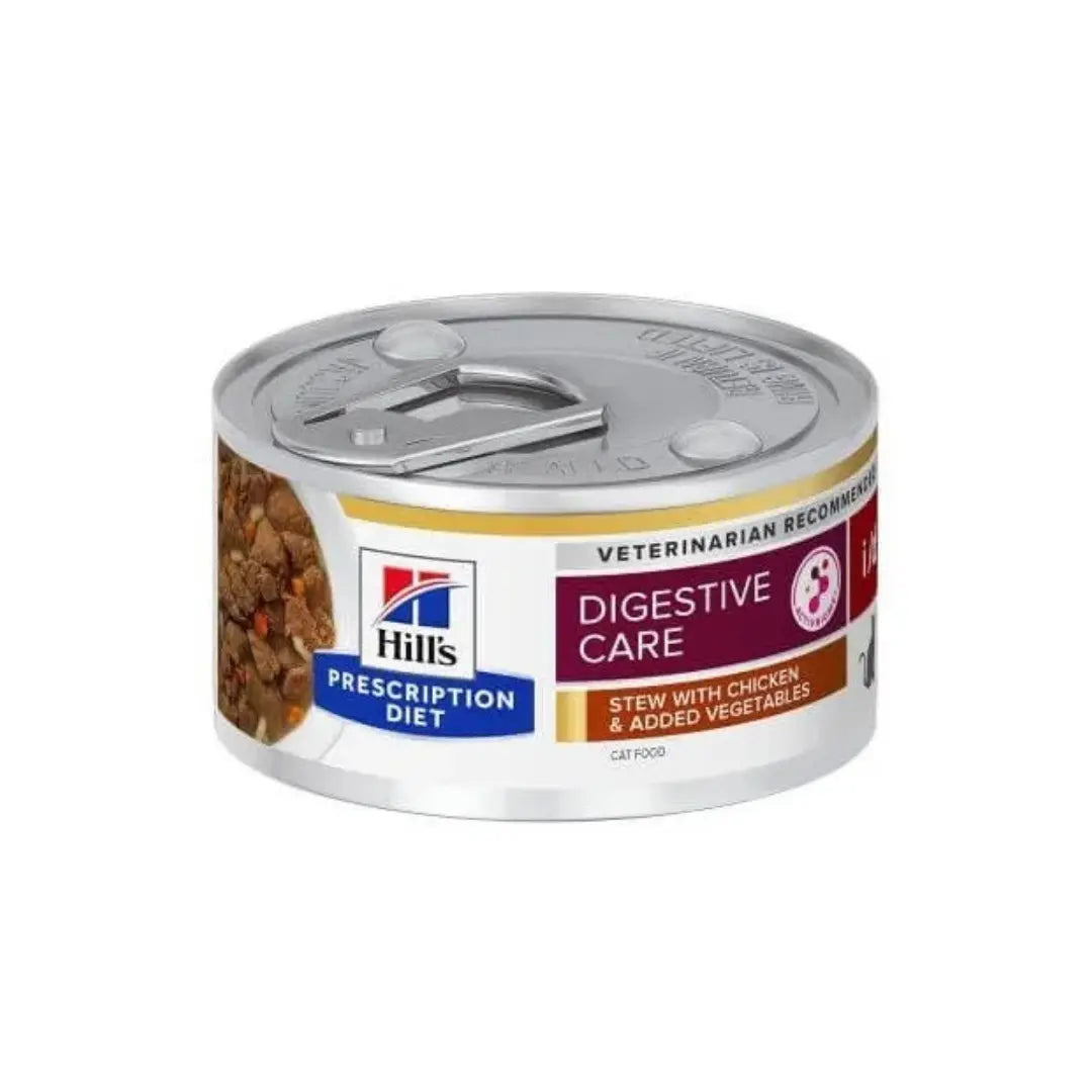 Hill's Prescription Diet i/d Stew for Cats with Chicken & added Vegetables 82G Hills