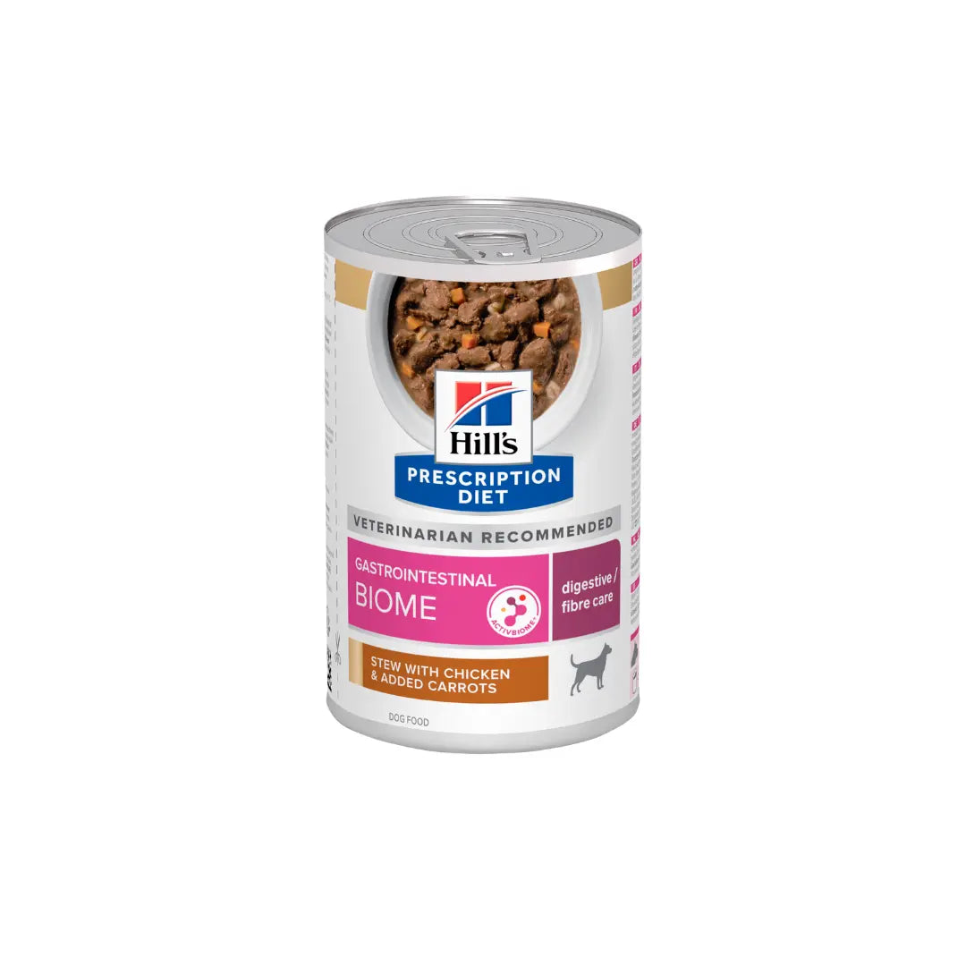 Hill's Presctirption Diet Gastrointestinal Biome Stew for Dogs with Chicken & Carrots 354g Hills