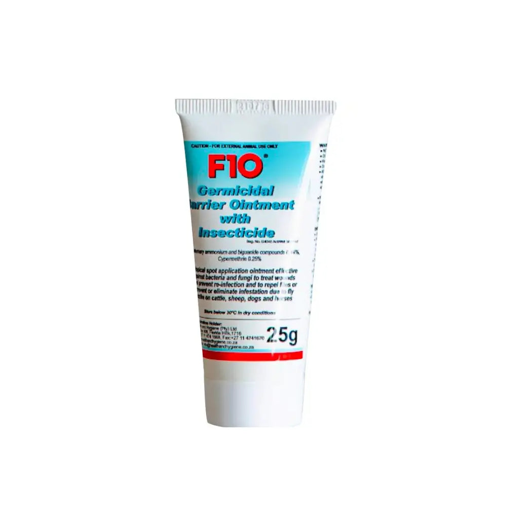 F10 Germicidal Antiseptic, Antibacterial, Antifungal Ointment with Insectide F10