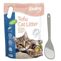 Combo Offer Bioline Tofu Cat Litter 7L + Moderna Cat Litter Scoop Bioline