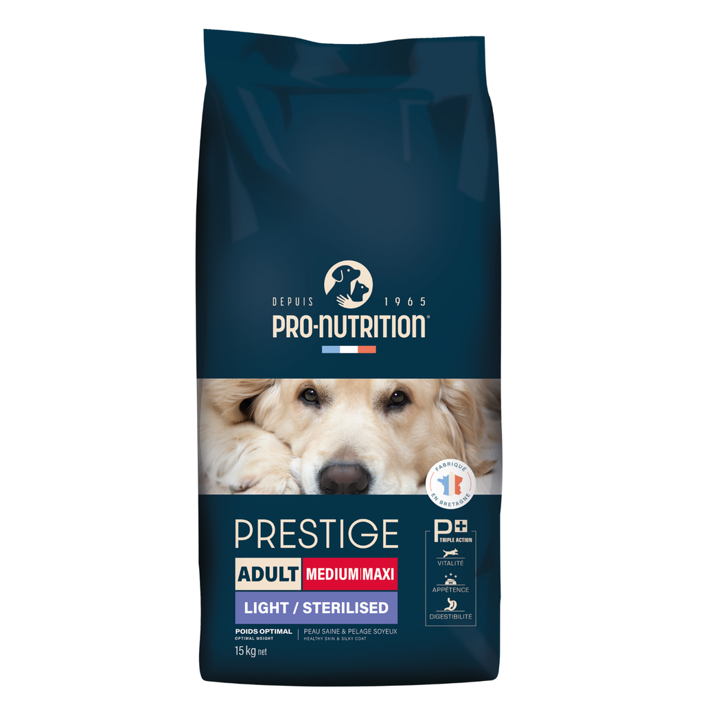Pro nutrition Prestige Dog Adult Medium/ Maxi Sterilised