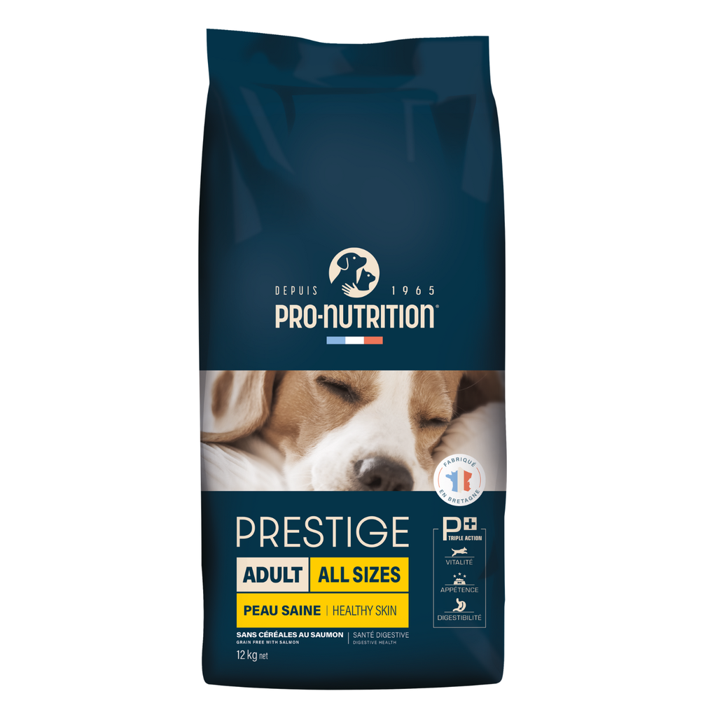 Pro nutrition Prestige Dog Adult All Size Healthy Skin Salmon Grain Free