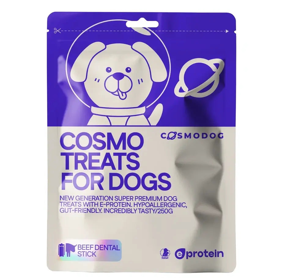Cosmo Treats for Dogs Beef Dental Stick Cosmo Pets