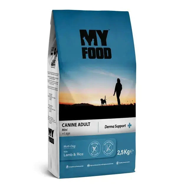 MyFood Adult Mini Breed Dog Dry Food for Derma Support 2.5 Kg My Food